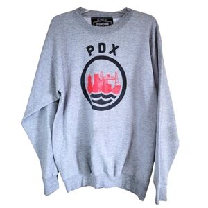 PDX Grey Logo  Sweatshirt from Casualland Ind. Men's Size Medium